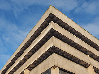 Image showing Central Library in Birmingham