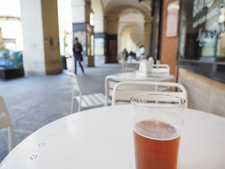 Image showing British ale beer pint