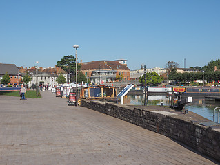 Image showing Lock gate in Stratford upon Avon