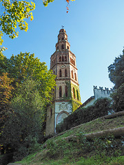 Image showing Moncanino Tower in San Mauro