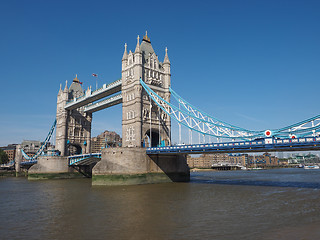 Image showing Tower Bridge in London