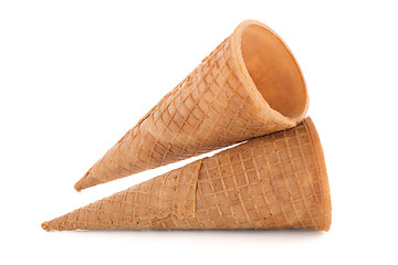 Image showing Wafer cones