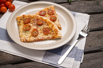 Image showing Italian pizza