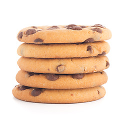 Image showing Stack of cookies