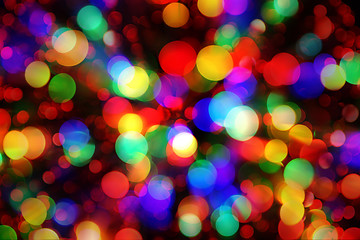 Image showing christmas tree background