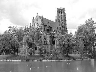 Image showing Johanneskirche Church, Stuttgart