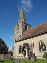 Image showing St Mary Magdalene church in Tanworth in Arden