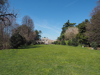 Image showing Parco Sempione in Milan