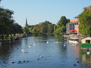 Image showing River Avon in Stratford upon Avon