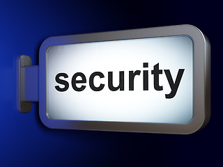 Image showing Security concept: Security on billboard background