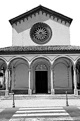 Image showing beautiful old architecture in italy europe milan religion and su