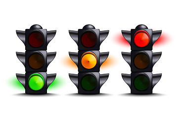 Image showing Traffic lights