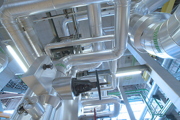 Image showing Equipment, cables and piping