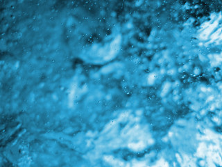 Image showing blue water with oxygen bubbles texture