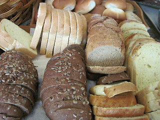 Image showing bulgarian bread background