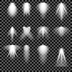 Image showing Concert Lighting. Stage Spotlights Background