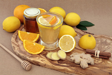 Image showing Healthy Cold Cure Drink