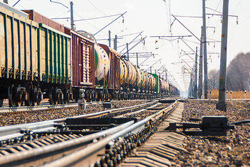 Image showing railway tank