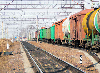 Image showing railway tank