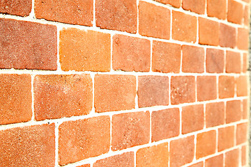 Image showing brick in  italy old wall and texture material the background