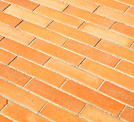 Image showing step   brick in  italy old wall and texture material the backgro