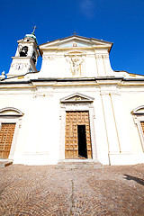 Image showing door    in italy old ancian   traditional  texture nail