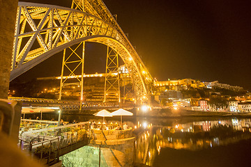 Image showing EUROPE PORTUGAL PORTO RIBEIRA OLD TOWN DOURO RIVER