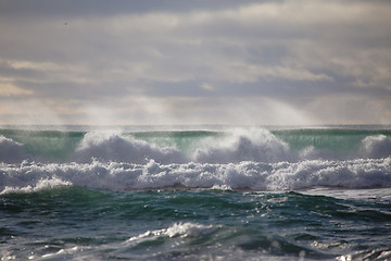 Image showing Crashing waves