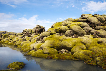 Image showing Icelandic lava