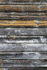 Image showing painted wood