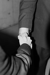 Image showing business handshake