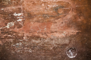 Image showing red grunge wall