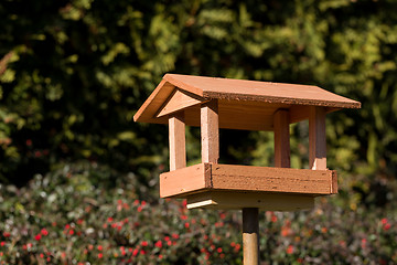 Image showing simple bird feeder