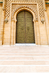 Image showing old door in morocco africa 