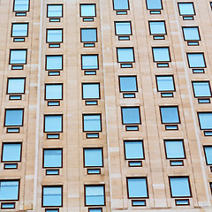 Image showing windows in the city of london home and office   skyscraper  buil