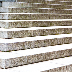 Image showing in london old steps and marble ancien line 