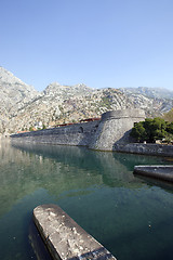 Image showing Wall Stari Grad Kotor  