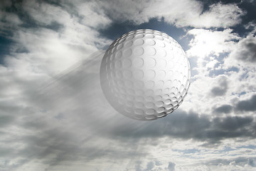Image showing Golf ball