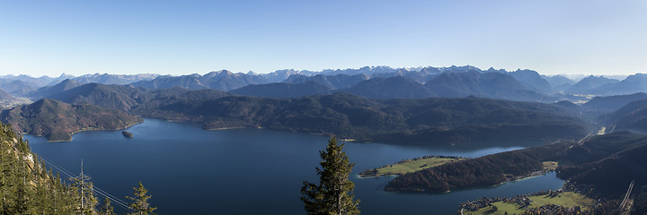 Image showing Herzogstand, Bavaria, Germany