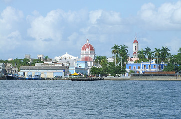 Image showing waterside scenery around Cienfuegos