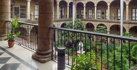 Image showing patio in Cuba