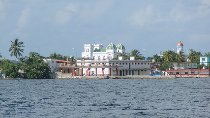 Image showing waterside scenery around Cienfuegos