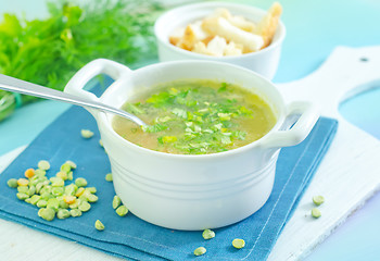 Image showing pea soup