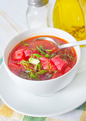 Image showing fresh soup