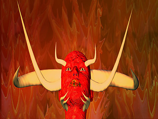 Image showing Devil woman.