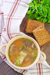 Image showing fresh soup