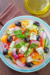 Image showing greek salad