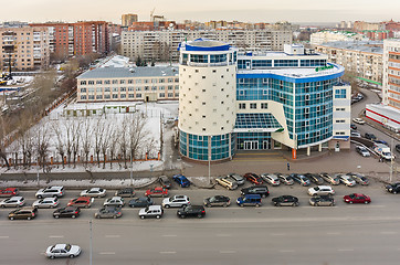 Image showing Building of Sberbank of Russia. Tyumen. Russia