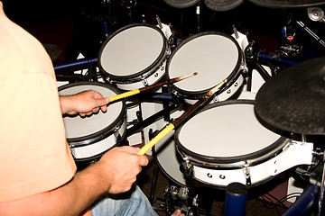 Image showing Electronic Drums