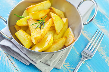 Image showing fried potato